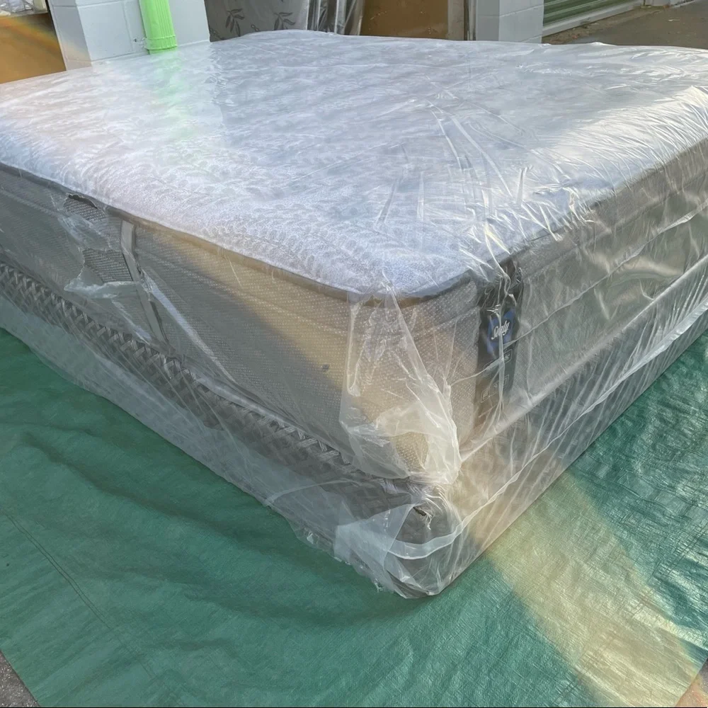 NEW Queen mattress set Pillowtap Posturepedic,